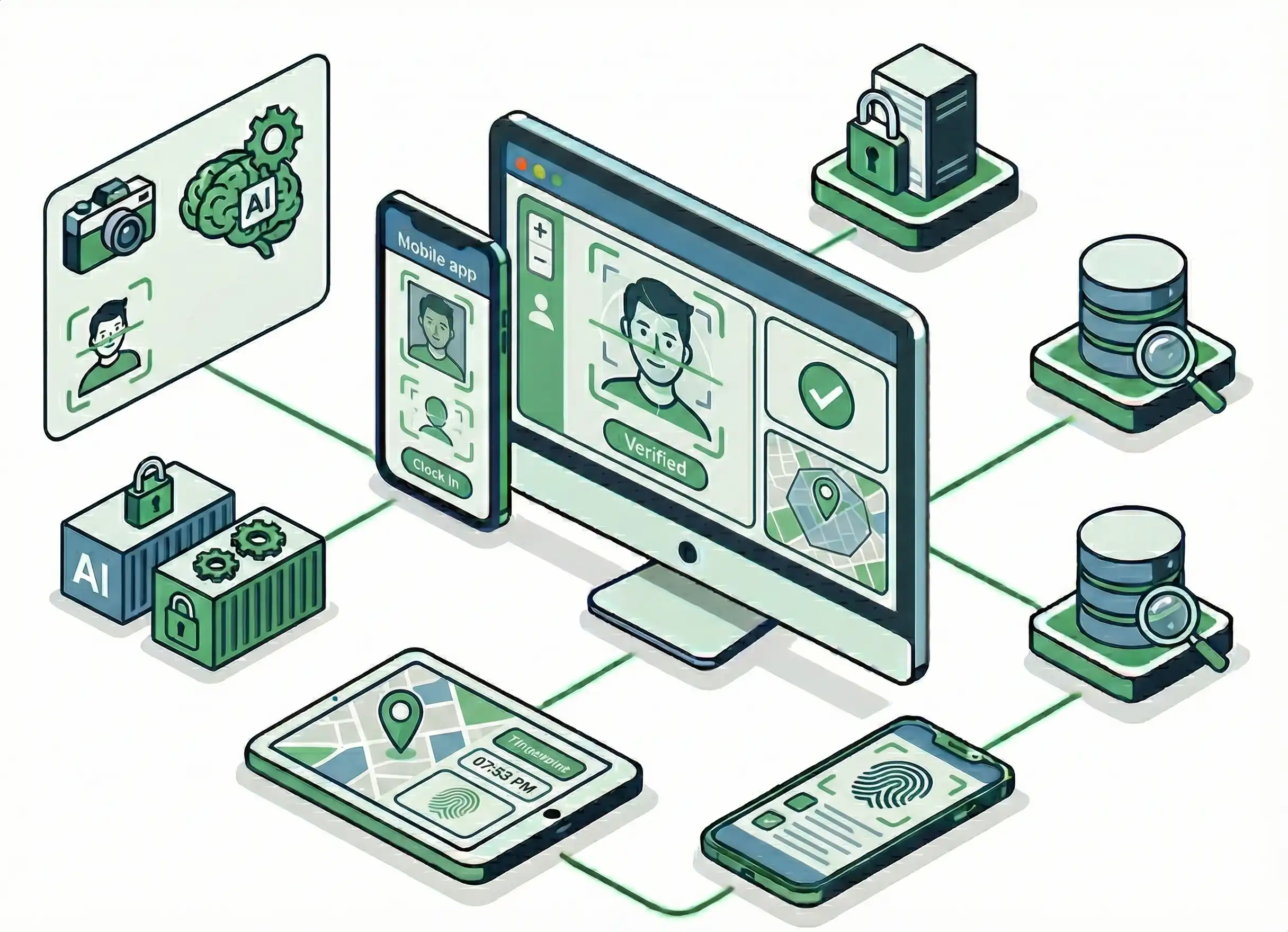 Interfaz Control Biométrico